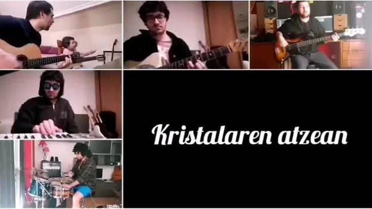 Sodade musika taldeak eta lagunek 'Kristalaren atzean' abestia sortu dute