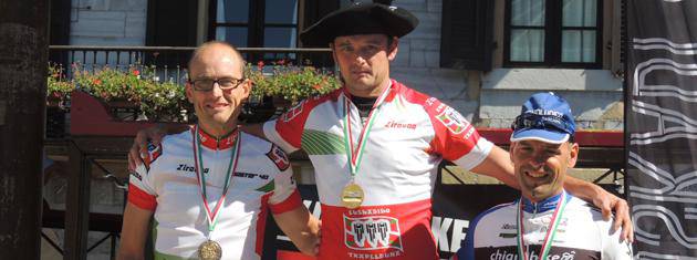 Juan Carlos Garro beratarrak irabazi du Master 40 kategoriako Euskadiko XCM txapelketa Lesakan