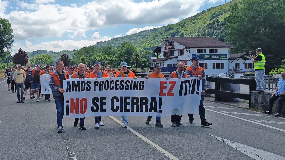 Legasako lantegia ixteko bertze prozedura bat paratu du martxan Arcelor Mittalek
