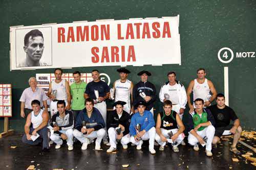 Nazabal eta Etxeberriarentzat izan da IX. Ramon Latasa Saria