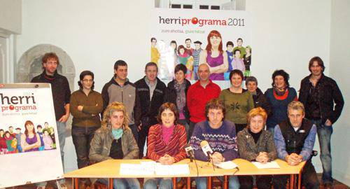 Herri programa 2011 ekimena aurkeztu dute ezkertiar eta independentistek