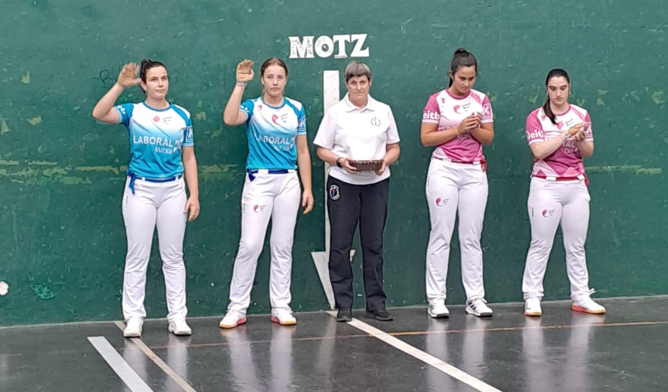 Alize Sagarduik eta Osesek garaipena lortu dute San Fermin Torneoko Eskoriatzako partidan