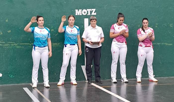 Alize Sagarduik eta Osesek garaipena lortu dute San Fermin Torneoko Eskoriatzako partidan