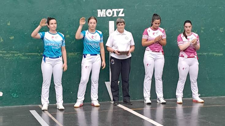 Alize Sagarduik eta Osesek garaipena lortu dute San Fermin Torneoko Eskoriatzako partidan