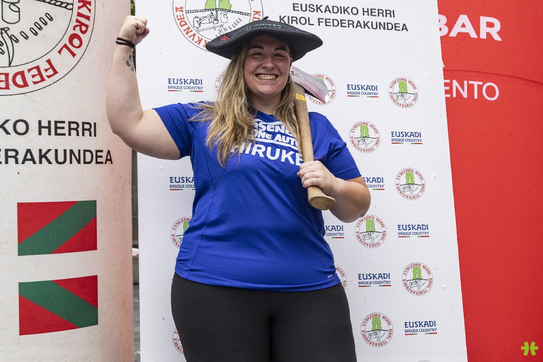 Nerea Sorondo beratarra Euskal Herriko Aizkolari Txapelketaren finalean izanen da azkenean