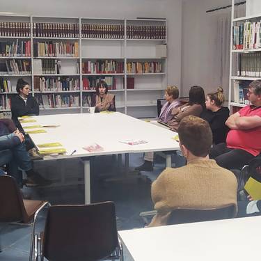 Malerrekako Euskarazko Irakurle Taldearen hitzordua Irati Jimenezekin