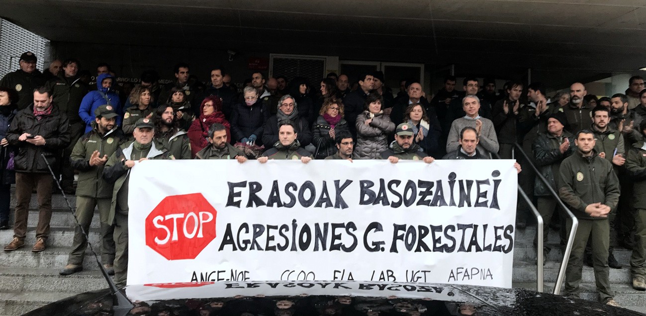 Ingurumen Departamentuak Bertiz Natur Parkean basozainari egindako erasoa gaitzetsi du