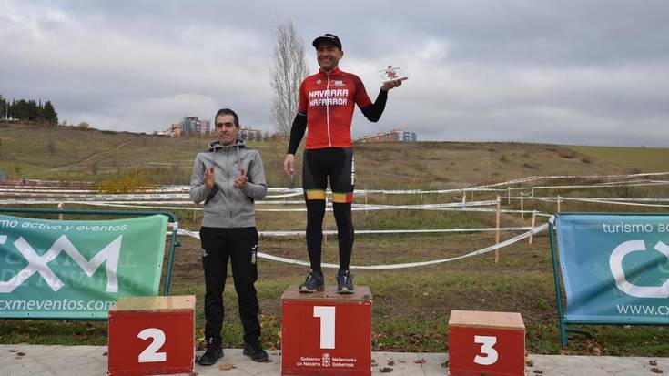 Master 50 kategoriako Nafarroako ziklo-kros txapelketa irabazi du Asier Valverde beratarrak