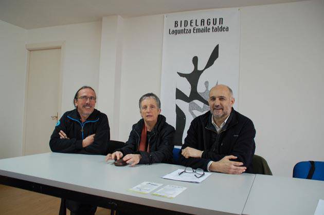 Lagun-Bide Zerbitzuak enpresa sozial eta solidarioa aurkeztu du Bidelagunek